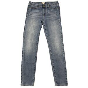 Juicy Couture Womens Blue Denim Skinny Leg Jegging Mid Rise Stretch Jeans Size 8